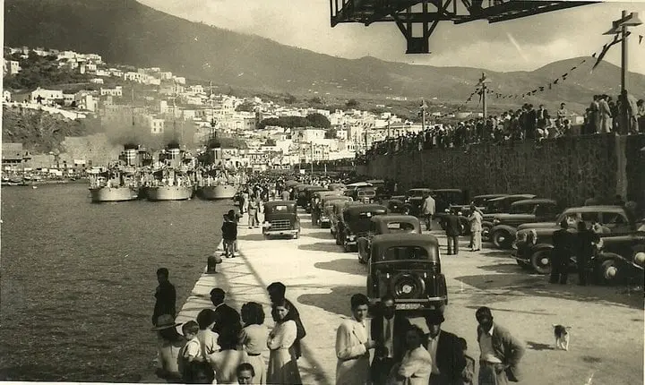 Visita de Franco a La Palma